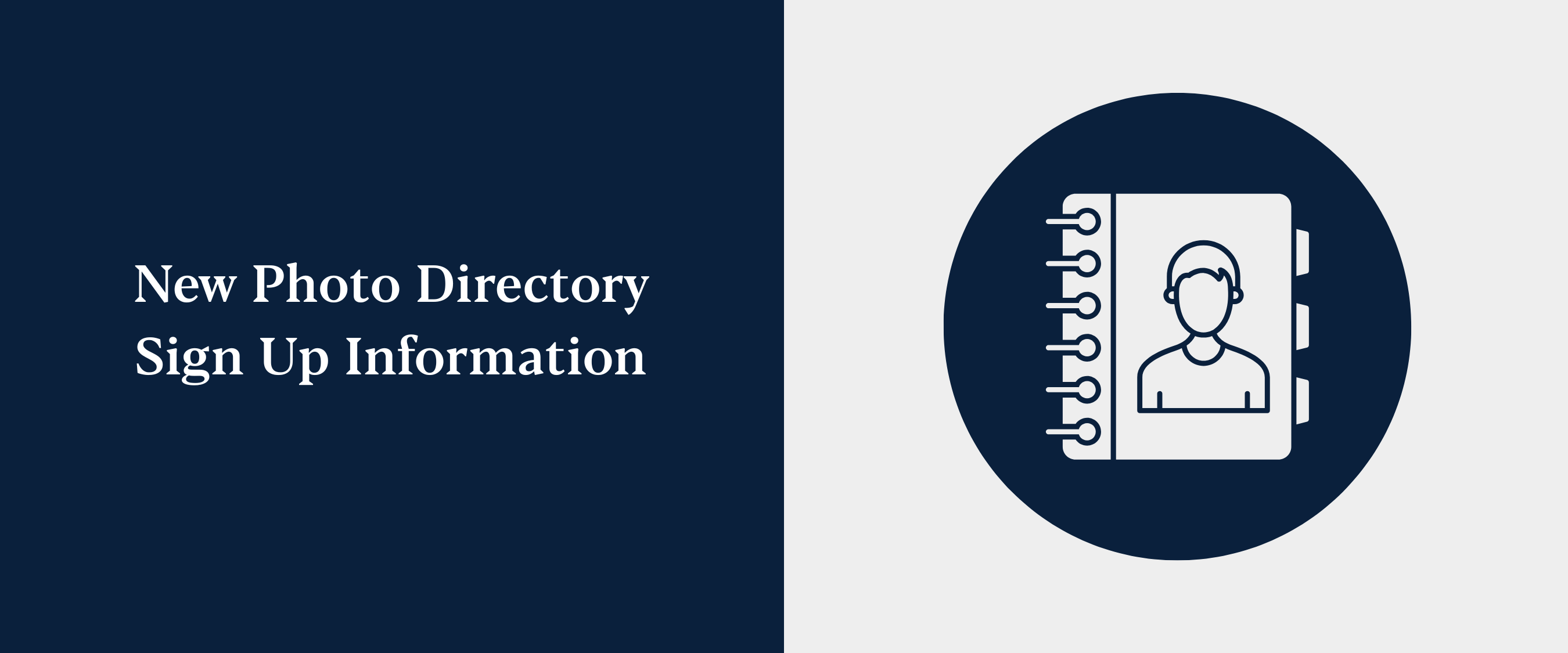 Photo Directory Signups